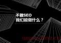 百度推广和seo优化哪个好？网站百度的seo如何优化？